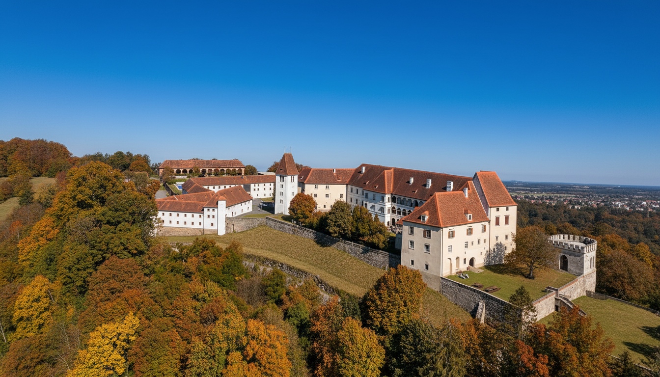 Genießen Sie eine Führung oder einfach nur den Ausblick vom Schloss Seggau